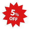 5%OFF